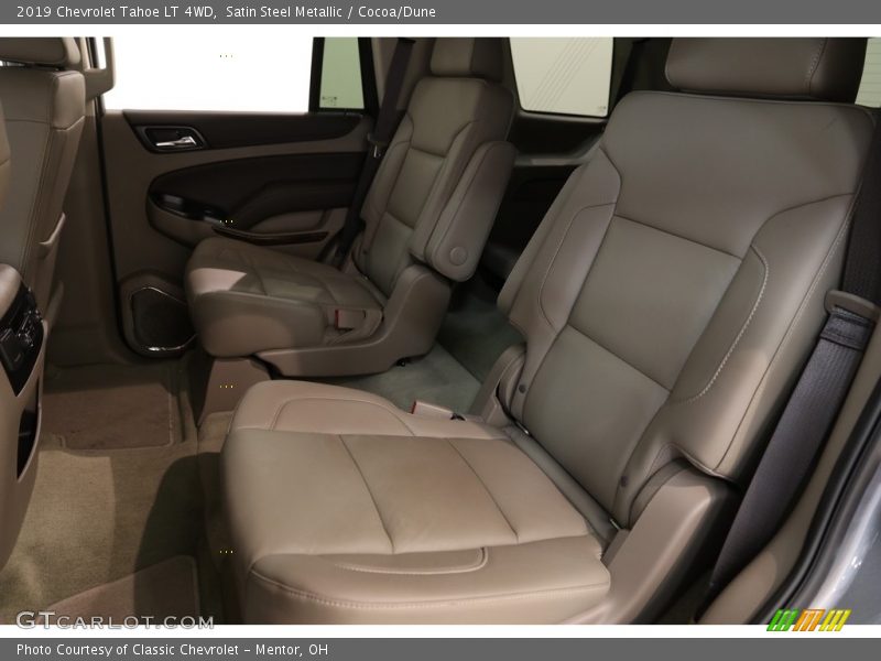 Satin Steel Metallic / Cocoa/Dune 2019 Chevrolet Tahoe LT 4WD