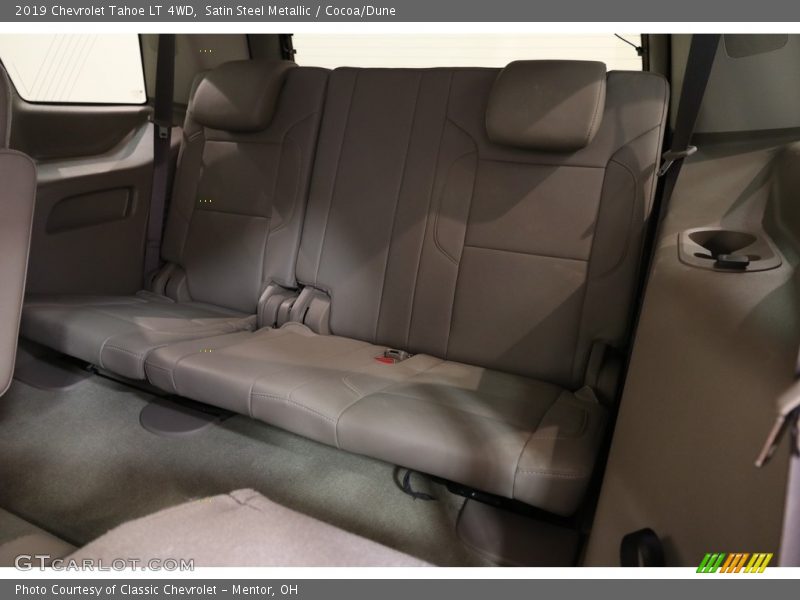 Satin Steel Metallic / Cocoa/Dune 2019 Chevrolet Tahoe LT 4WD