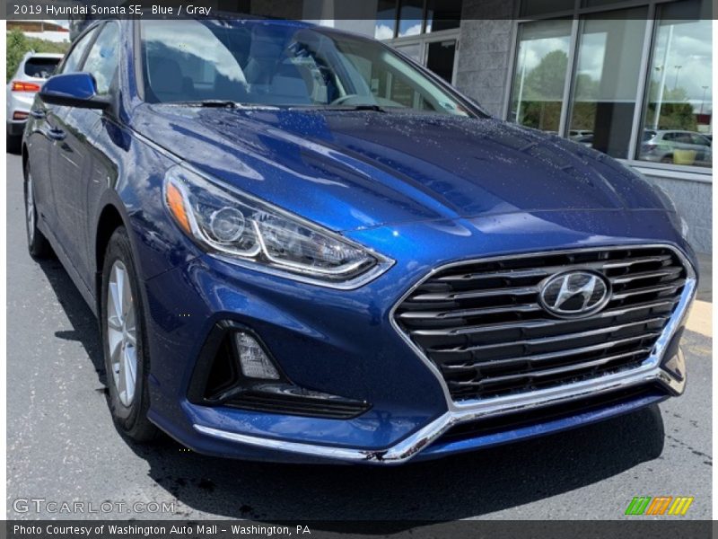 Blue / Gray 2019 Hyundai Sonata SE
