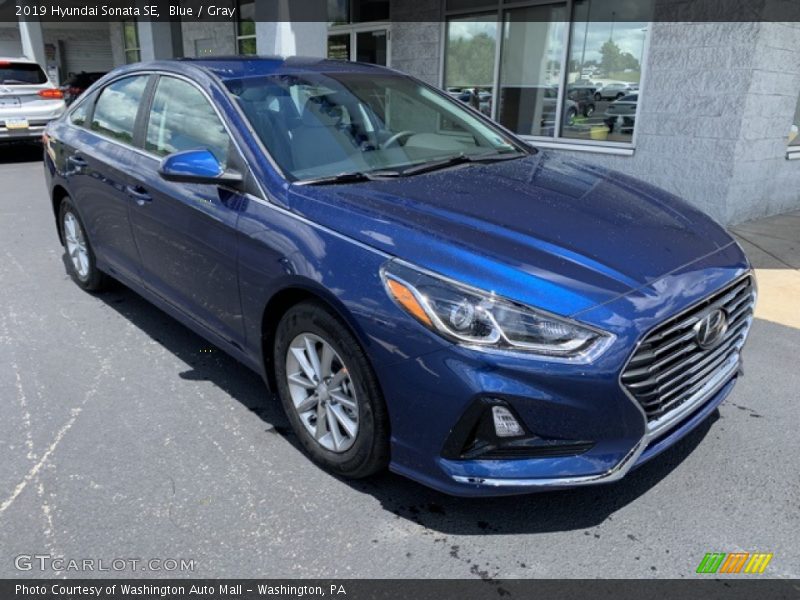Blue / Gray 2019 Hyundai Sonata SE