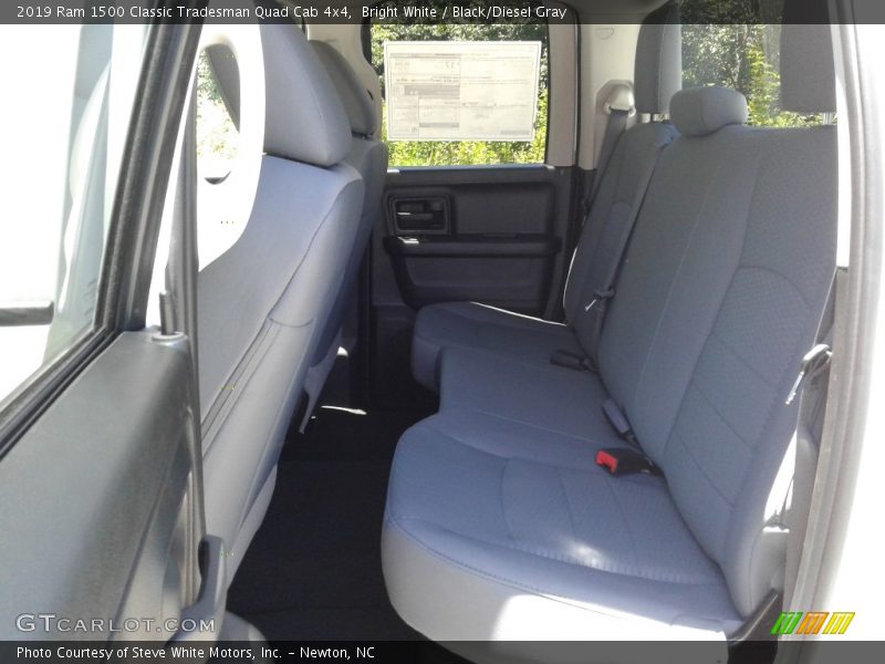 Bright White / Black/Diesel Gray 2019 Ram 1500 Classic Tradesman Quad Cab 4x4