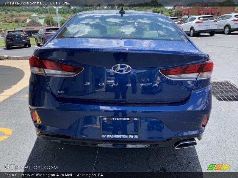 Blue / Gray 2019 Hyundai Sonata SE