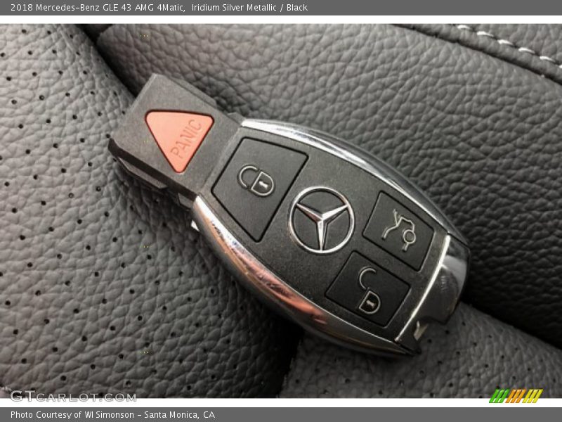 Iridium Silver Metallic / Black 2018 Mercedes-Benz GLE 43 AMG 4Matic