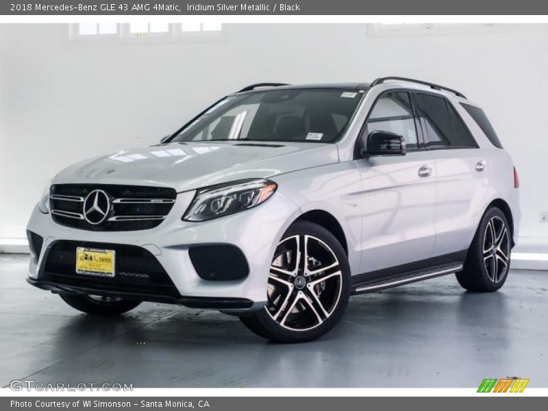 Iridium Silver Metallic / Black 2018 Mercedes-Benz GLE 43 AMG 4Matic