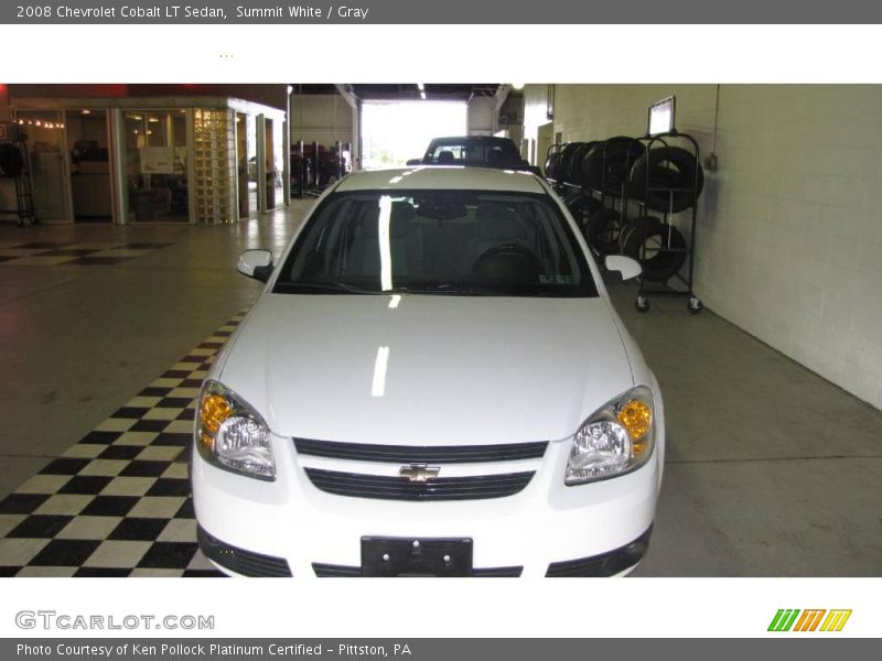 Summit White / Gray 2008 Chevrolet Cobalt LT Sedan