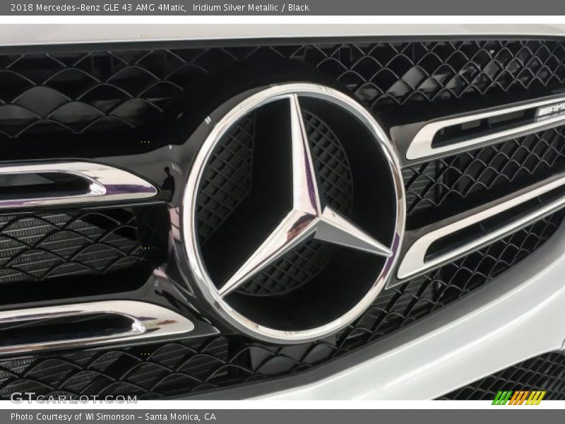 Iridium Silver Metallic / Black 2018 Mercedes-Benz GLE 43 AMG 4Matic