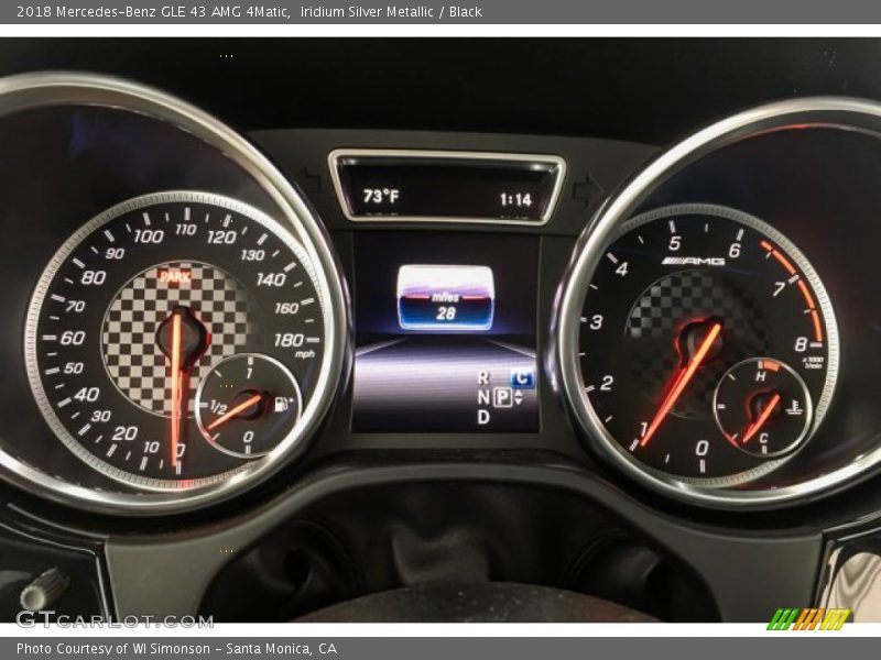  2018 GLE 43 AMG 4Matic 43 AMG 4Matic Gauges