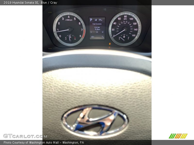 Blue / Gray 2019 Hyundai Sonata SE