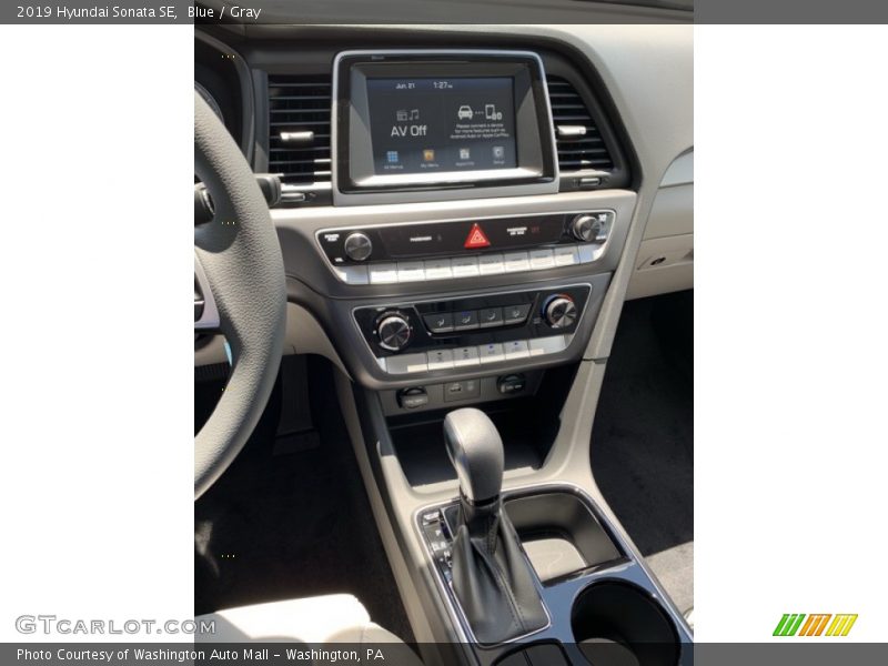 Blue / Gray 2019 Hyundai Sonata SE