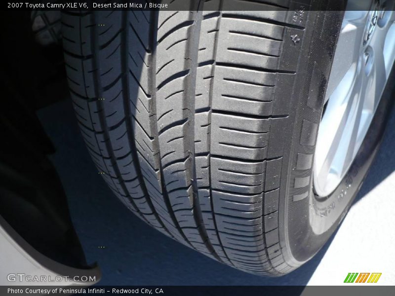 Desert Sand Mica / Bisque 2007 Toyota Camry XLE V6