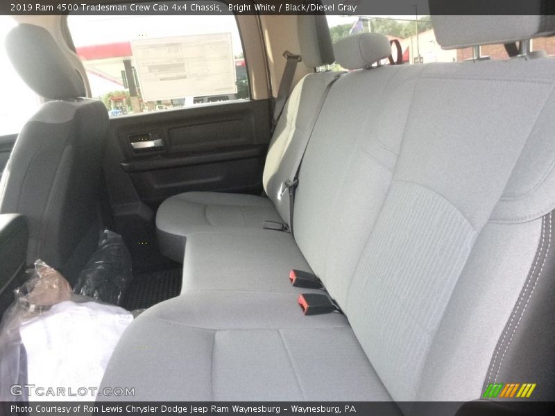 Bright White / Black/Diesel Gray 2019 Ram 4500 Tradesman Crew Cab 4x4 Chassis