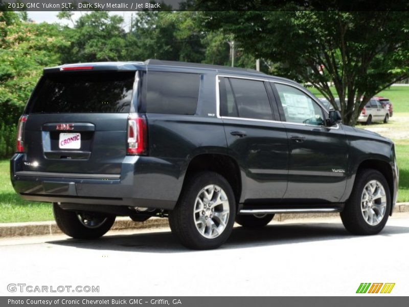 Dark Sky Metallic / Jet Black 2019 GMC Yukon SLT