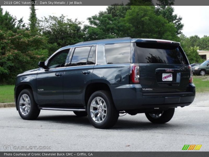 Dark Sky Metallic / Jet Black 2019 GMC Yukon SLT