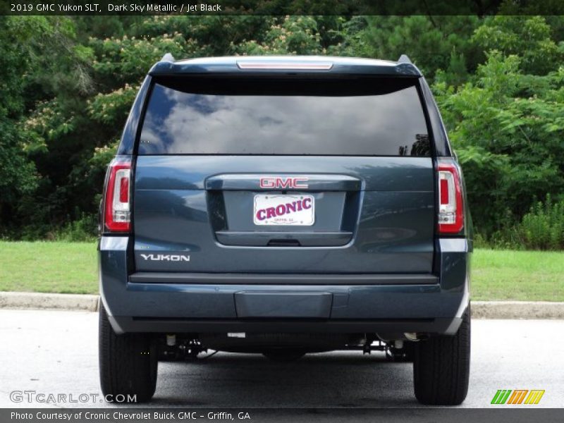Dark Sky Metallic / Jet Black 2019 GMC Yukon SLT