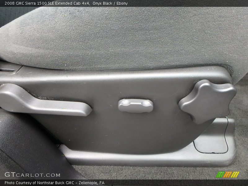 Onyx Black / Ebony 2008 GMC Sierra 1500 SLE Extended Cab 4x4