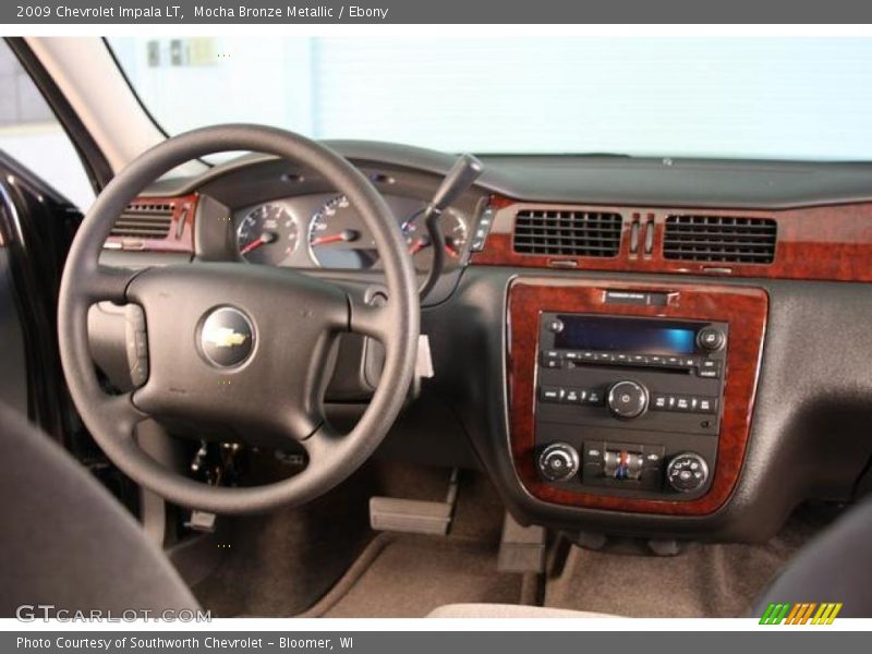 Mocha Bronze Metallic / Ebony 2009 Chevrolet Impala LT