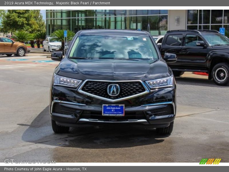 Majestic Black Pearl / Parchment 2019 Acura MDX Technology