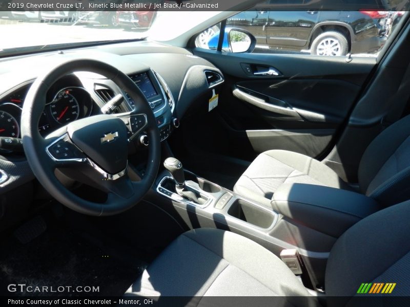 Kinetic Blue Metallic / Jet Black/­Galvanized 2019 Chevrolet Cruze LT