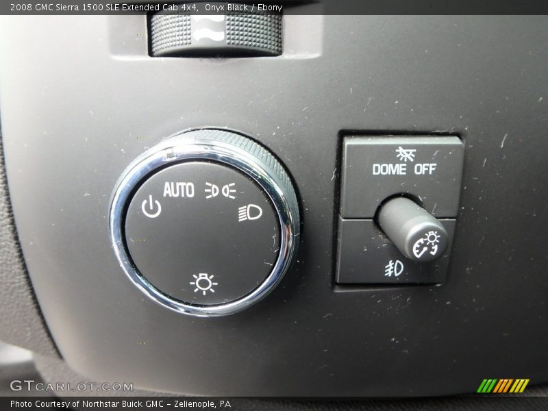 Onyx Black / Ebony 2008 GMC Sierra 1500 SLE Extended Cab 4x4