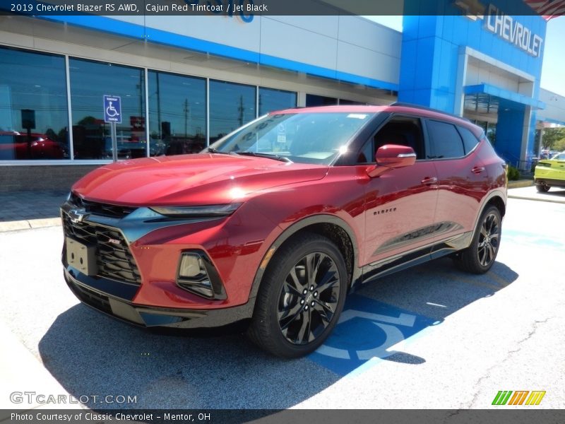 Cajun Red Tintcoat / Jet Black 2019 Chevrolet Blazer RS AWD