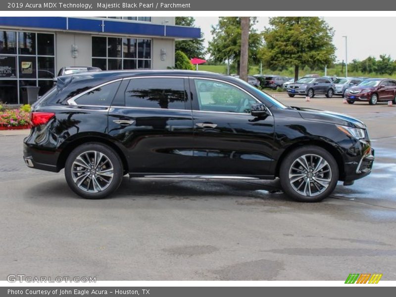 Majestic Black Pearl / Parchment 2019 Acura MDX Technology