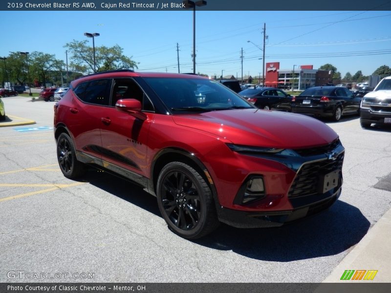 Cajun Red Tintcoat / Jet Black 2019 Chevrolet Blazer RS AWD