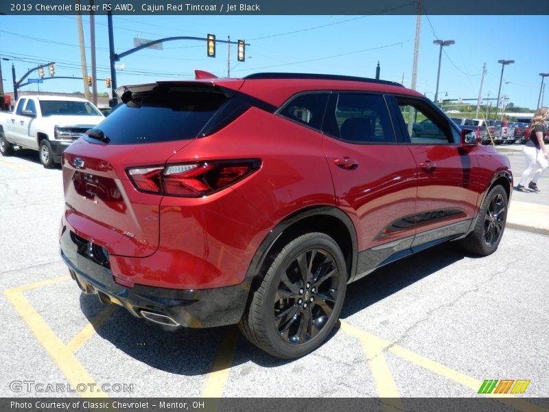 Cajun Red Tintcoat / Jet Black 2019 Chevrolet Blazer RS AWD