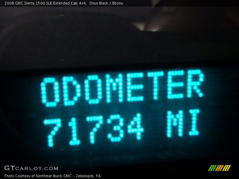 Onyx Black / Ebony 2008 GMC Sierra 1500 SLE Extended Cab 4x4