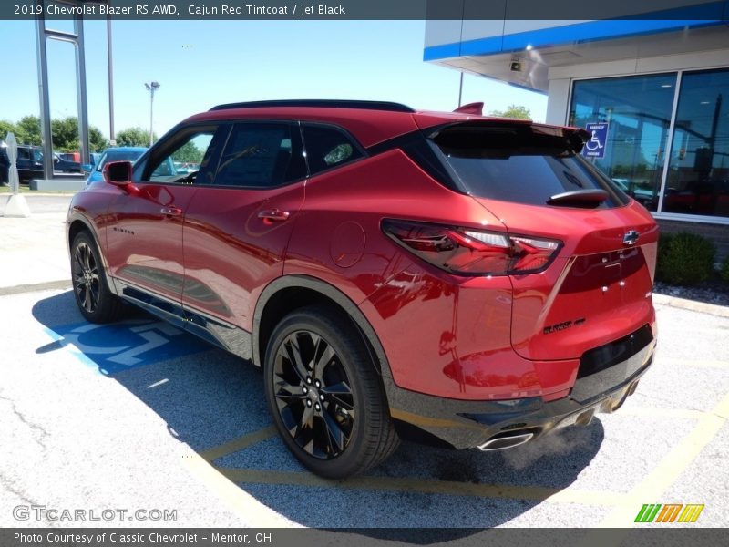 Cajun Red Tintcoat / Jet Black 2019 Chevrolet Blazer RS AWD