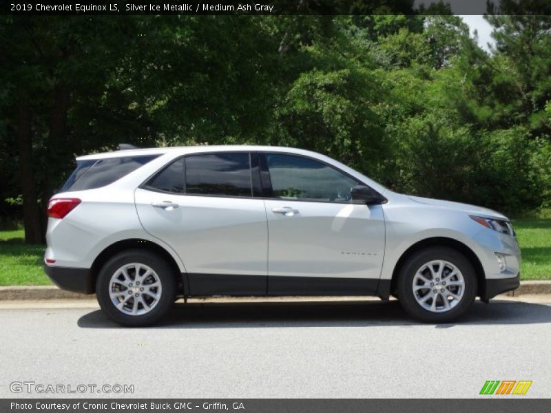 Silver Ice Metallic / Medium Ash Gray 2019 Chevrolet Equinox LS