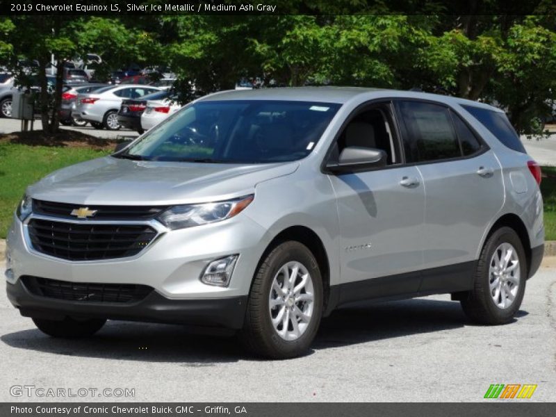 Silver Ice Metallic / Medium Ash Gray 2019 Chevrolet Equinox LS