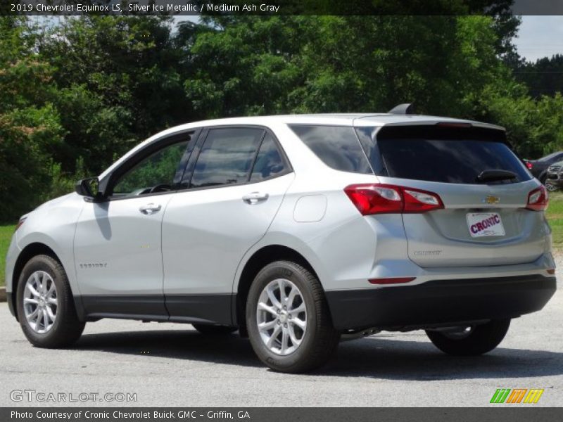 Silver Ice Metallic / Medium Ash Gray 2019 Chevrolet Equinox LS