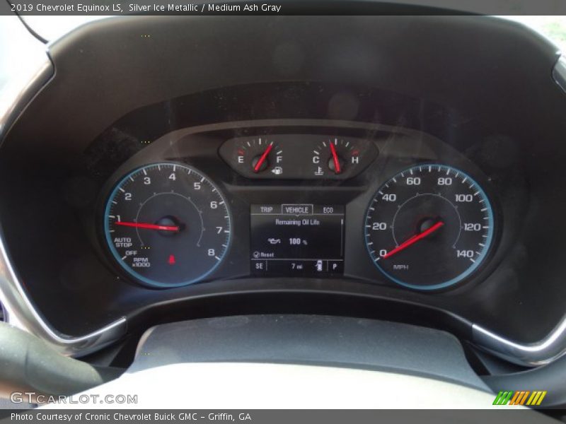 Silver Ice Metallic / Medium Ash Gray 2019 Chevrolet Equinox LS