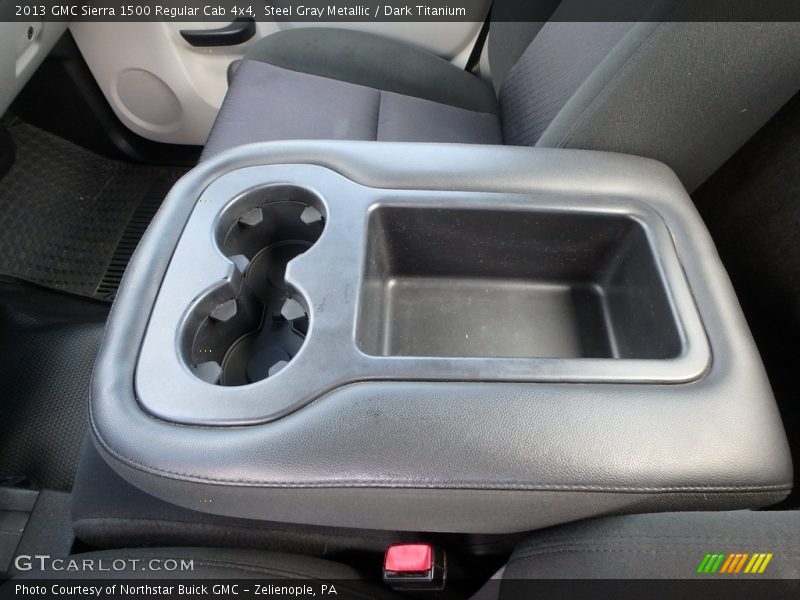 Steel Gray Metallic / Dark Titanium 2013 GMC Sierra 1500 Regular Cab 4x4