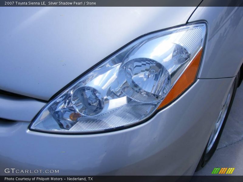 Silver Shadow Pearl / Stone 2007 Toyota Sienna LE
