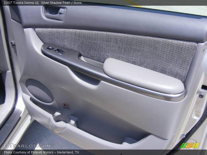 Silver Shadow Pearl / Stone 2007 Toyota Sienna LE
