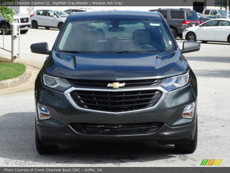 Nightfall Gray Metallic / Medium Ash Gray 2019 Chevrolet Equinox LS