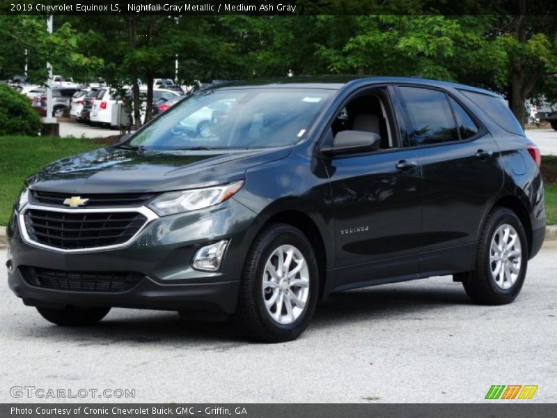 Nightfall Gray Metallic / Medium Ash Gray 2019 Chevrolet Equinox LS