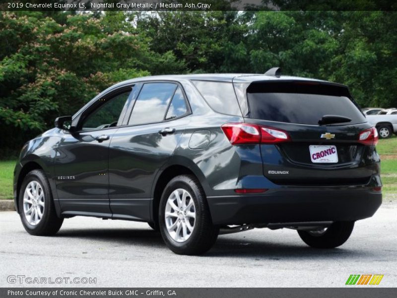 Nightfall Gray Metallic / Medium Ash Gray 2019 Chevrolet Equinox LS