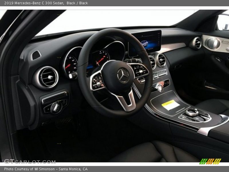 Black / Black 2019 Mercedes-Benz C 300 Sedan
