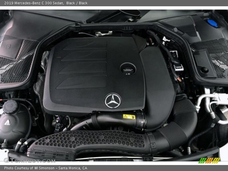 Black / Black 2019 Mercedes-Benz C 300 Sedan