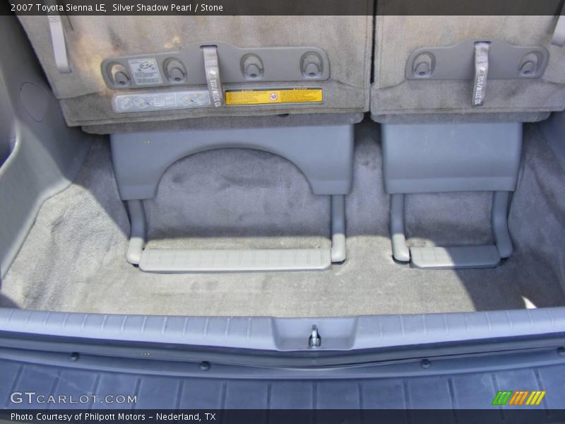 Silver Shadow Pearl / Stone 2007 Toyota Sienna LE