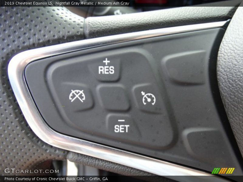 Nightfall Gray Metallic / Medium Ash Gray 2019 Chevrolet Equinox LS