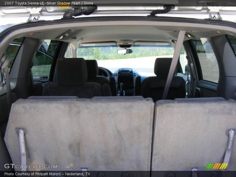 Silver Shadow Pearl / Stone 2007 Toyota Sienna LE
