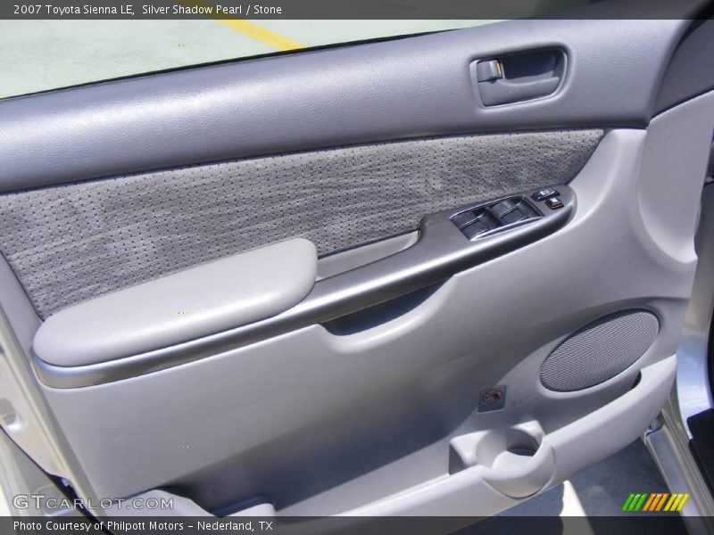 Silver Shadow Pearl / Stone 2007 Toyota Sienna LE