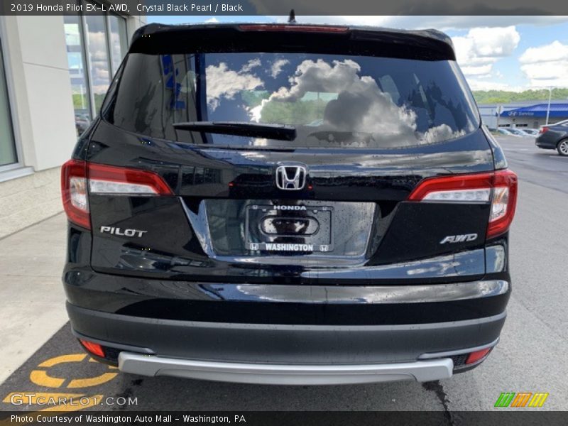 Crystal Black Pearl / Black 2019 Honda Pilot EX-L AWD