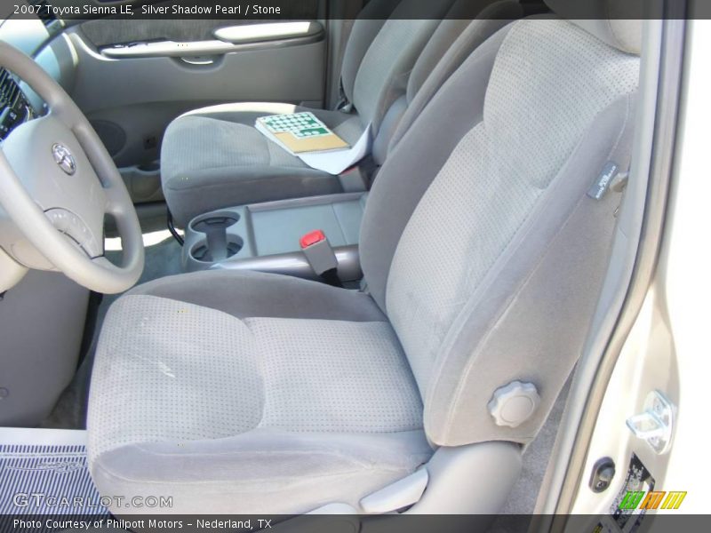 Silver Shadow Pearl / Stone 2007 Toyota Sienna LE