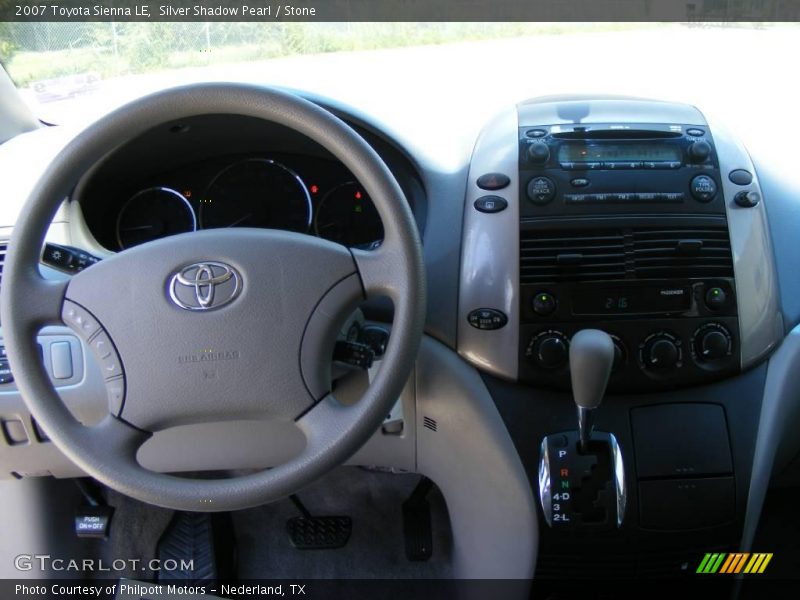Silver Shadow Pearl / Stone 2007 Toyota Sienna LE