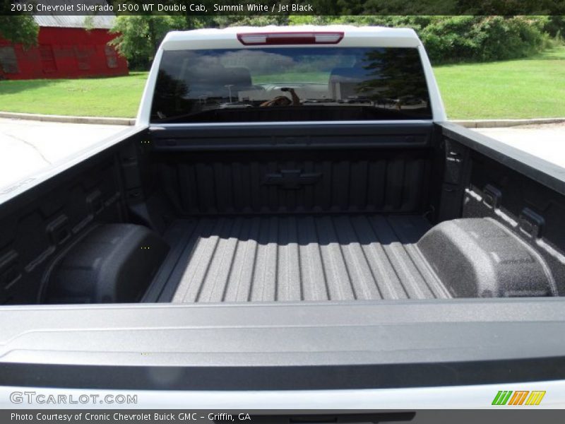 Summit White / Jet Black 2019 Chevrolet Silverado 1500 WT Double Cab