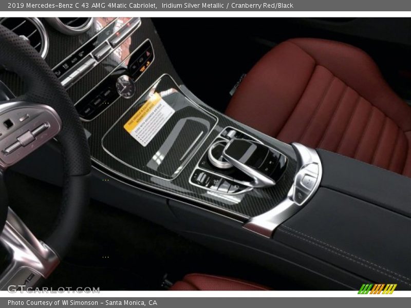 Iridium Silver Metallic / Cranberry Red/Black 2019 Mercedes-Benz C 43 AMG 4Matic Cabriolet